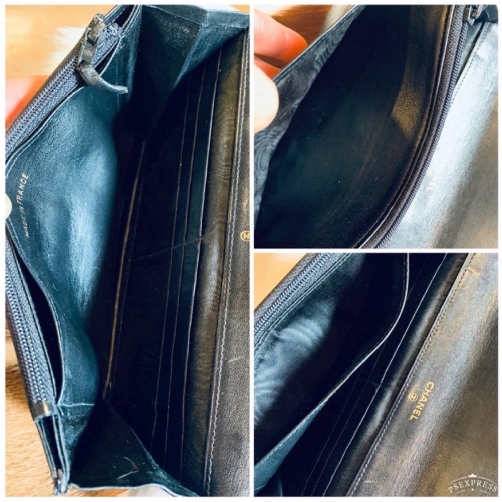 🚫SOLD🚫CHANNEL CLUTCH 3Way💥BE ON TREND BUT NOT BROKE💥Big Savings💰EUC GORG💥 - Picture 14 of 16